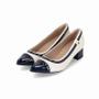 Imagem de Scarpin Piccadilly Bico Fino Salto Grosso Comfy 739052