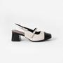 Imagem de Scarpin Piccadilly Salto Bloco Slingback Maxitherapy 748033