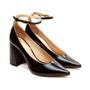 Imagem de Scarpin Preto Salto Bloco Alto Cecconello 2394001-1