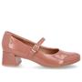 Imagem de Scarpin Rosa Boneca Couro Verniz