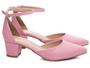 Imagem de Scarpin Salto 5,5cm  40 a 43  Charme em Alto Estilo  Rosa