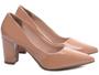 Imagem de Scarpin Salto 8,5cm  39 a 44  Elegancia Sutil Verniz  Blush