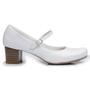 Imagem de Scarpin salto bloco branco 710bl-0002