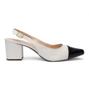 Imagem de Scarpin Sapato da Corte Slingback Bicolor