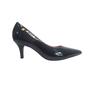 Imagem de Scarpin Sapato Feminino Vizzano Camurça Pelica Verniz Preto Bege Salto 7 Cm