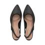 Imagem de Scarpin Slingback Preto Salto Bloco  Beira Rio