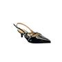 Imagem de  Scarpin Slingback Vizzano Feminino Bico Fino Salto Baixo 