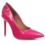 Imagem de Scarpin Vizzano Bico Fino Salto Alto Verniz Feminino - Pink