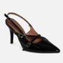 Imagem de Scarpin Vizzano Feminino Slingback Salto Fino Alto 1184.1193 Preto