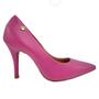 Imagem de Scarpin Vizzano Salto Alto Bico Fino Fosco - Pink