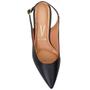 Imagem de Scarpin Vizzano Slingback Bico Fino Salto Baixo - Preto