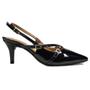 Imagem de Scarpin vizzano verniz tiras com fivela