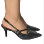 Imagem de Scarpin vizzano verniz tiras com fivela