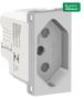 Imagem de Schneider orion modulo tomada 2p+t 20a aluminio s70203174