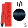 Imagem de Schwarzkopf Igora Royal Coloração 1/1 Preto Azulado 60ml