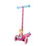 Imagem de Scooter Elétrica Barbie Autobalanceada 3 Rodas Infantil - Capacidade 34kg