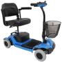 Imagem de Scooter Triciclo Elétrico Cadeira de Rodas Motorizada Freedom Mirage S Azul