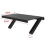 Imagem de Screen Top Shelf Rack Storage Space Display Black Wokex