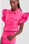 Imagem de Scrub Feminino Laila - Rosa Chiclete- Dra Cherie