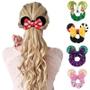 Imagem de Scrunchies de Veludo com Orelhas de Mickey - Para Meninas e Mulheres