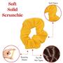 Imagem de Scrunchies Motique Amarelo Sólido (Conjunto com 2)