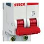 Imagem de SDD62C25 Disjuntor 2P Curva C 25A 3ka STECK