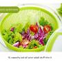 Imagem de Seca Salada Centrifuga Folhas Alface Verduras Legumes