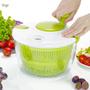 Imagem de Seca Salada Centrífuga Travas Secador Folhas Verduras Manual