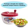 Imagem de Secador Centrifuga Salada Seca Folhas Verduras Legumes 4l V