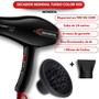 Imagem de Secador Com Difusor De Cachos Mondial Turbo Color Red 2000w