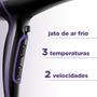 Imagem de Secador de Cabelo 2000W Mondial Purple SCN-01 Preto Roxo