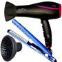 Imagem de Secador De Cabelo Britania Profissional 2100w Ions Tourmaline Ar Quente Frio Bs21 Difusor de Cachos Prancha Titanium 230ºc Ultra