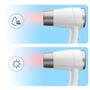 Imagem de Secador De Cabelo Com Função de ar frio Parede Com Usb 110v
