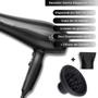 Imagem de Secador De Cabelo Gama 2100w Eleganza Ceramic Íon Com Difusor Cachos