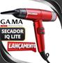 Imagem de Secador De Cabelo Gama IQ Lite 1600w Turbo Vermelho 220V Profissional Lançamento