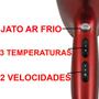 Imagem de Secador De Cabelo Gama Italy 2200w Profissional Salão Ar Quente e Frio Redy Difusor De Cachos Com Maleta