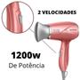 Imagem de SECADOR DE CABELO MONDIAL GOLDEN ROSE CABO DOBRAVEL 1200w