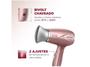 Imagem de Secador de Cabelo Mondial SC-47-GR Golden Rose para Viagem Dobrável com Íons Turmalina 1200W