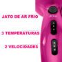 Imagem de Secador De Cabelo Philco Profissional 2200w Ions Ar Quente Frio Stilo Bivolt Com 2 Difusor De Cachos