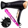 Imagem de Secador De Cabelo Philco Profissional 2200w Ions Ar Quente Frio Stilus Difusor De Cachos Modelador Cacheador Nova Bivolt