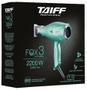 Imagem de Secador de cabelo profissional taiff fox ion 3 soft green 2200w - 127v