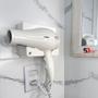 Imagem de Secador de cabelo suporte parede banheiro hotel motel 2000w