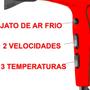 Imagem de Secador De Cabelo Taiff 2000w Ions Profissional Ar Quente Frio Vermelho Com Difusor Cachos Escova Alisadora Ajustavel Polvo