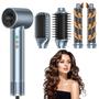 Imagem de Secador de Cabelo Wofdovolve 5 em 1 - 1100W, 11000 RPM, 200ml, Iônico