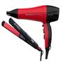 Imagem de Secador de Cabelos Cadence Rouge Style Íons 2000W  com Prancha Chapinha Rouge Style 210ºC