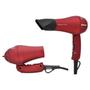 Imagem de Secador De Cabelos Philco Titanium Travel Vermelho 1000w Bi
