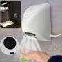 Imagem de Secador de mãos para banheiro com sensor infravermelho automático