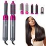 Imagem de Secador E Modelador 5 Em 1 Para Todos Os Tipos De Cabelo Que Seca Alisa E Dá Volume Com Brilho Entrega Rápida Perfeito P
