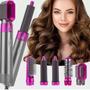 Imagem de Secador E Modelador 5 Em 1 Para Todos Os Tipos De Cabelo Que Seca Alisa E Dá Volume Com Brilho Entrega Rápida Perfeito P