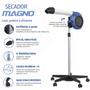 Imagem de Secador Kyklon Profissional Magno 220v Azul para Pet Shop 2200w com NF